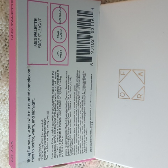OFRA Face It Midi Palette in LIGHT, 12g/042oz(3x 4g/0.14) - Picture 8 of 11